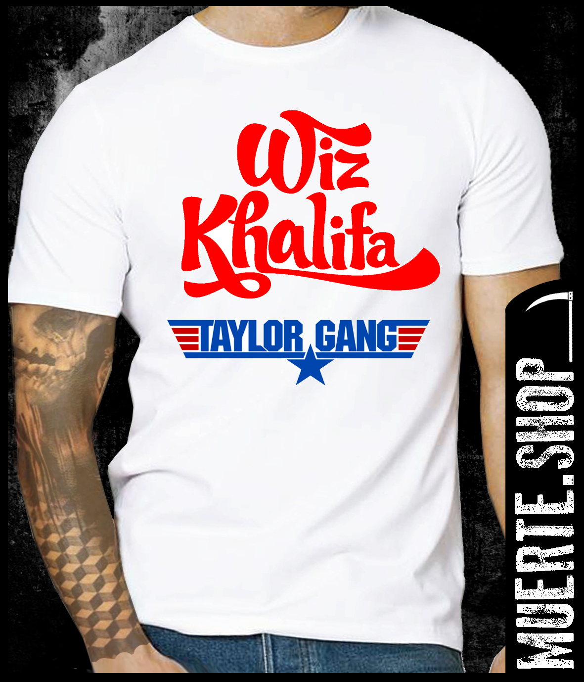 Тениска WIZ KHALIFA TAYLOR GANG Тениска WIZ KHALIFA TAYLOR GANG